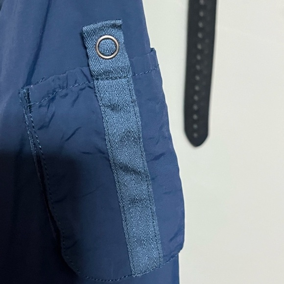 Mountain Hardwear Nylon Blue Jacket Sz 6 - Picture 5 of 11